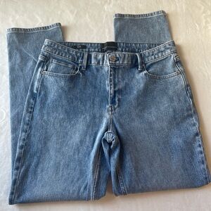 White House Black Market Light Blue Slim Mid-Rise Jeans